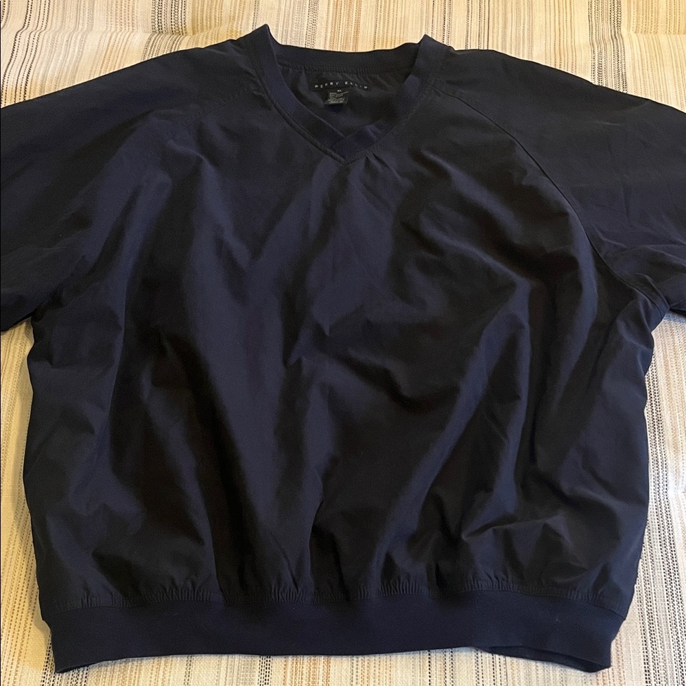 Perry Ellis Deep Blue V-Neck Pullover